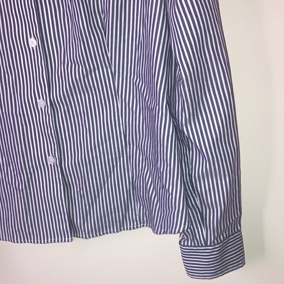 ANNE KLEIN | Long Sleeve Button Down Shirt - Picture 6 of 16